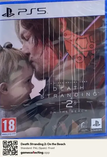 Death Stranding 2: On the Beach PlayStation 5, Spain box front