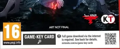 Fatal Frame II: Crimson Butterfly Remake, the PEGI square on its front