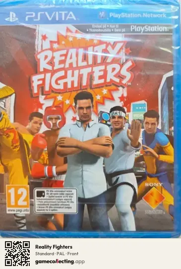 Reality Fighters PlayStation Vita, PAL box front