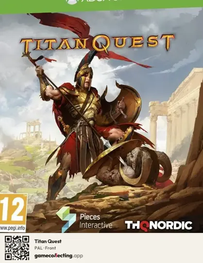 Titan Quest Xbox One, PAL box front
