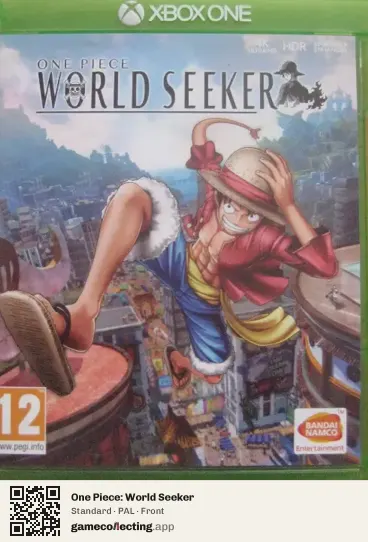 One Piece: World Seeker Xbox One, PAL box front