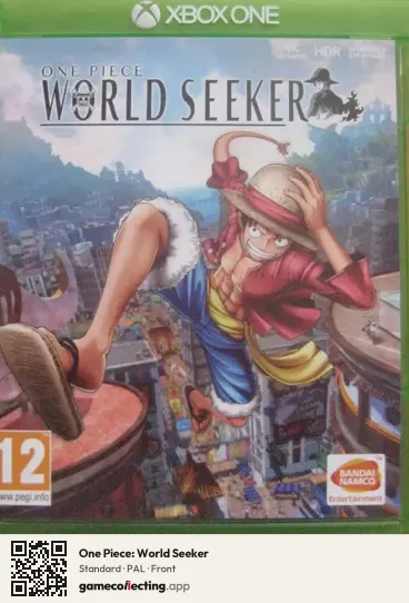 One Piece: World Seeker Xbox One, PAL box front