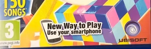 Just Dance 2016, the PEGI square on its front