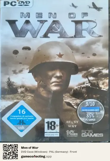 Men of War Computer, Germany box front