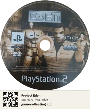 Project Eden PlayStation 2, PAL disc