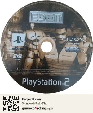 Project Eden PlayStation 2, PAL disc