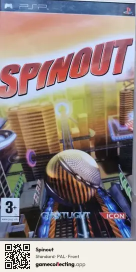 Spinout PlayStation Portable, PAL box front