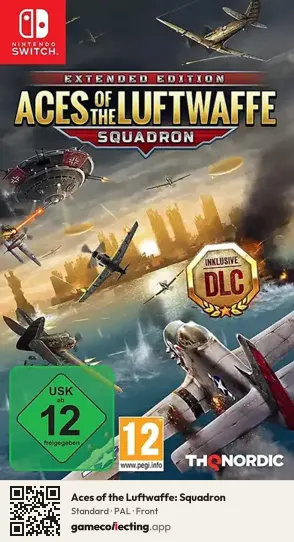 Aces of the Luftwaffe: Squadron Nintendo Switch, PAL box front