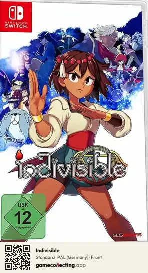 Indivisible Nintendo Switch, Germany box front