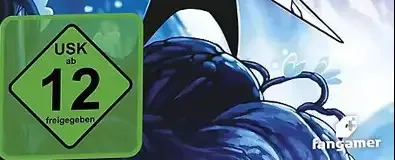 Hollow Knight, the USK square on its front