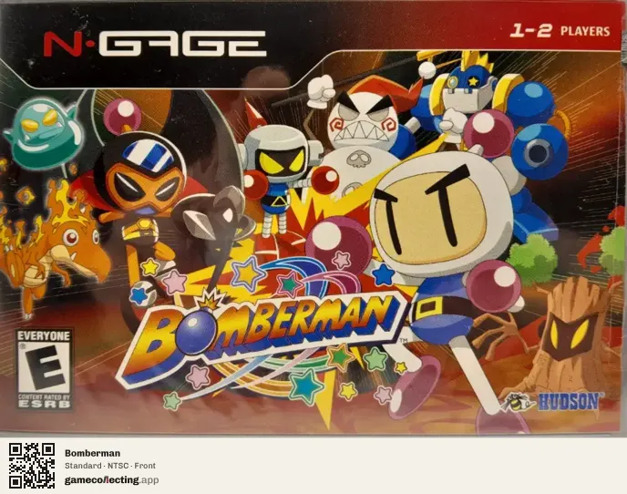 Bomberman Nokia N-Gage, NTSC box front