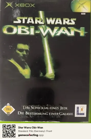 Star Wars: Obi-Wan Xbox, Germany box front