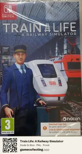Train Life: A Railway Simulator Nintendo Switch, PAL box front