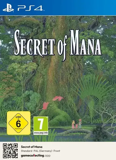 Secret of Mana PlayStation 4, Germany box front