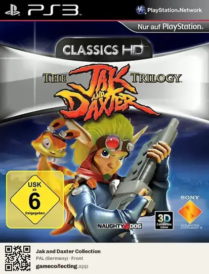 Jak and Daxter Collection PlayStation 3, Germany box front