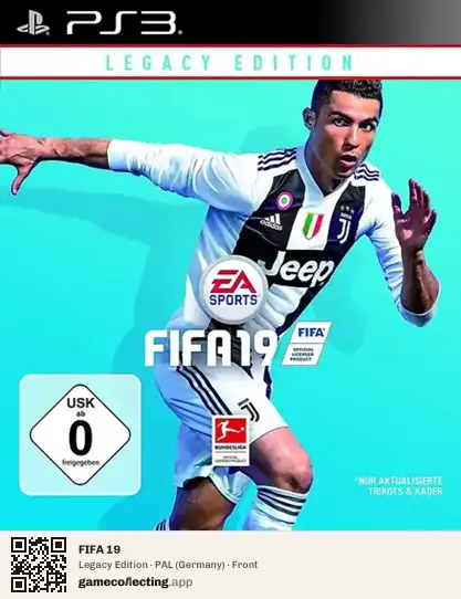 FIFA 19 PlayStation 3, Germany box front