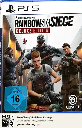 Tom Clancy's Rainbow Six Siege PlayStation 5, Germany box front