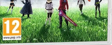 Xenoblade Chronicles 3, the PEGI square on its front