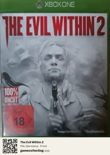 The Evil Within 2 Xbox One, Germany box front