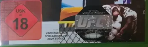EA Sports UFC 4, the USK square on its front