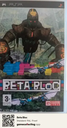 Beta Bloc PlayStation Portable, PAL box front