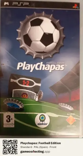Playchapas: Football Edition PlayStation Portable, Spain box front