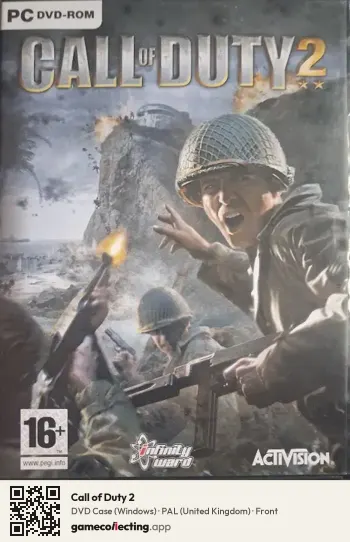 Call of Duty 2 Computer, United Kingdom box front