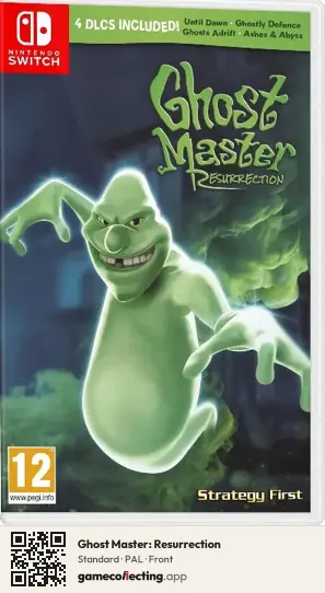 Ghost Master: Resurrection Nintendo Switch, PAL box front