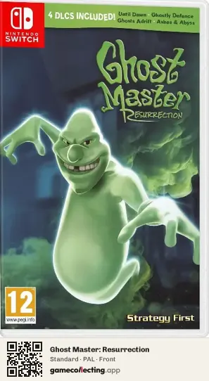 Ghost Master: Resurrection Nintendo Switch, PAL box front