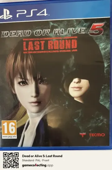 Dead or Alive 5: Last Round PlayStation 4, PAL box front