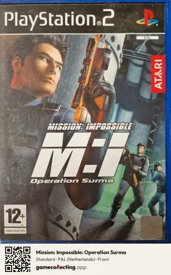 Mission: Impossible: Operation Surma PlayStation 2, Netherlands box front