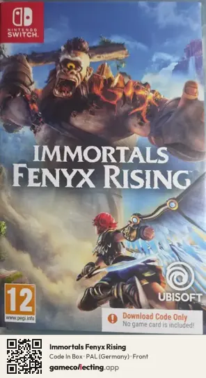 Immortals Fenyx Rising Nintendo Switch, Germany box front
