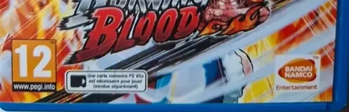 One Piece: Burning Blood, the PEGI square on its front