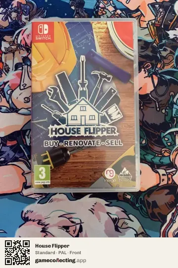 House Flipper Nintendo Switch, PAL box front