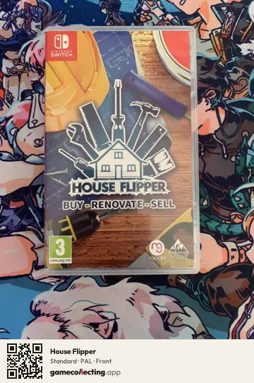 House Flipper Nintendo Switch, PAL box front