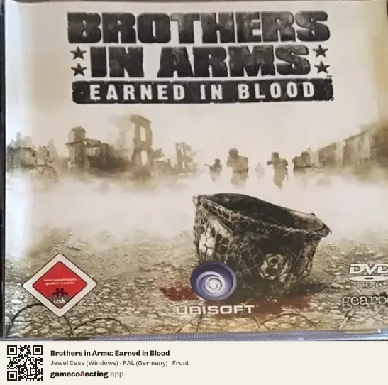 Brothers in Arms: Earned in Blood Computer, Germany box front