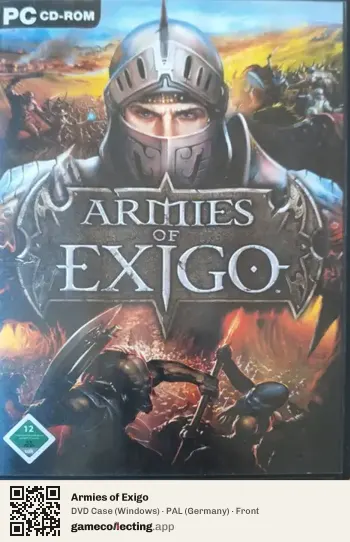 Armies of Exigo Computer, Germany box front