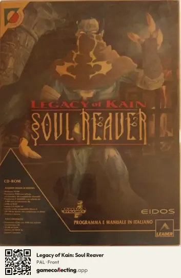 Legacy of Kain: Soul Reaver Computer, PAL box front