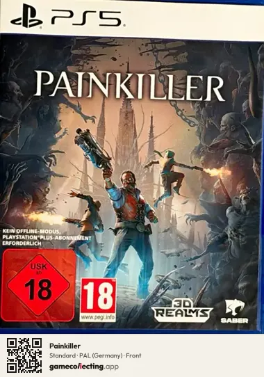 Painkiller PlayStation 5, Germany box front
