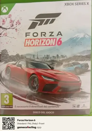 Forza Horizon 6 Xbox Series X, Italy box front