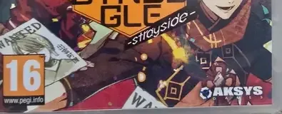 Tengoku Struggle: Strayside, the PEGI square on its front