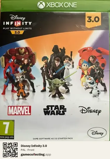 Disney Infinity 3.0 Xbox One, PAL box front