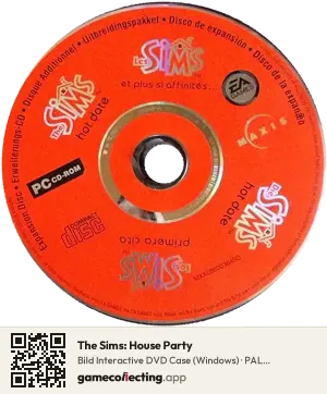 The Sims: House Party Computer, PAL disc