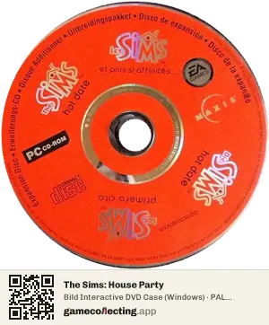 The Sims: House Party Computer, PAL disc