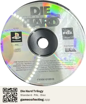 Die Hard Trilogy PlayStation, PAL disc