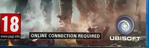 For Honor, the PEGI square on its front