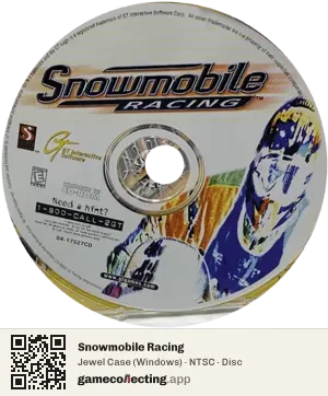Snowmobile Racing Computer, NTSC disc