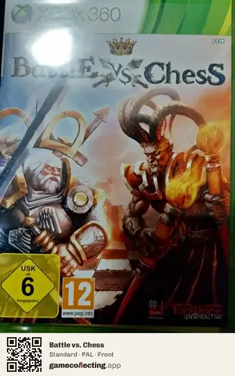 Battle vs. Chess Xbox 360, PAL box front