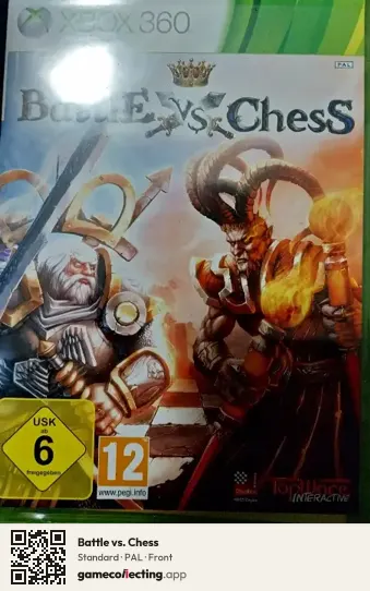 Battle vs. Chess Xbox 360, PAL box front