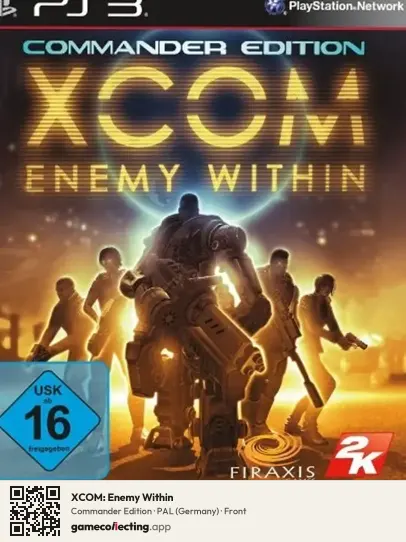 XCOM: Enemy Within PlayStation 3, Germany box front